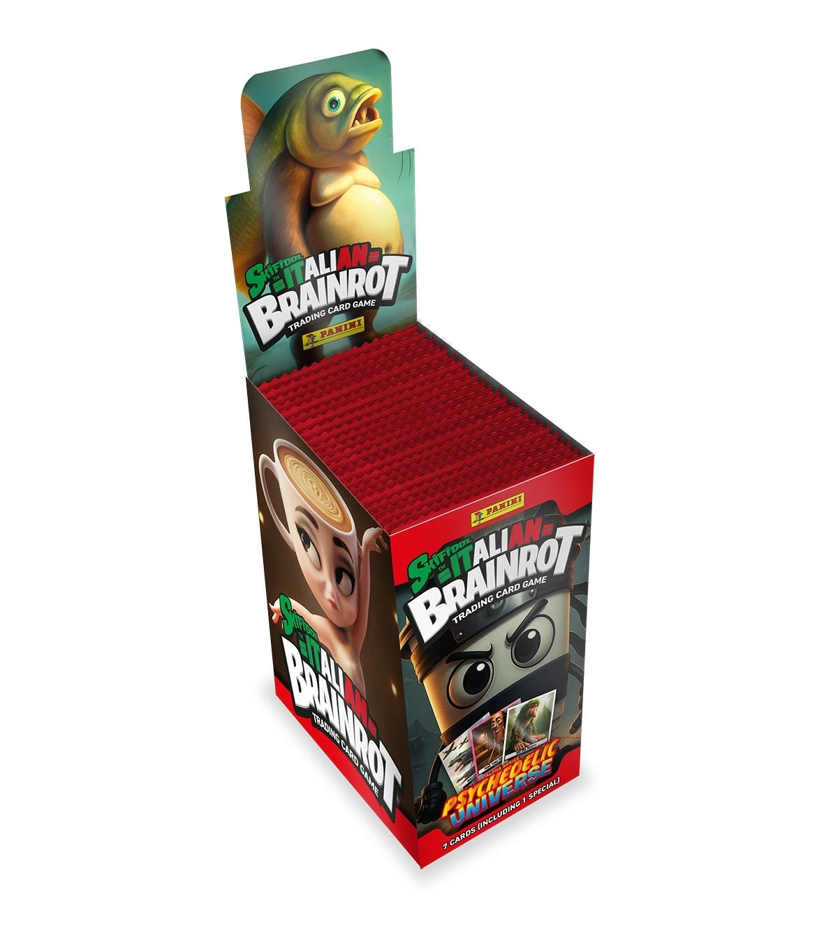 Caja de 24 Sobres Skifidol Brainrot TC - Panini Cromos