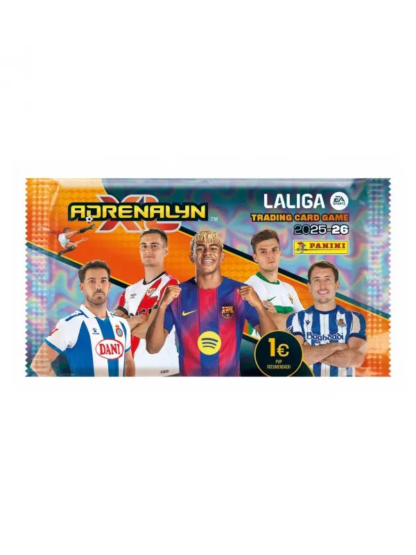 Caja de 50 sobres Adrenalyn XL Liga 2025-26 - Panini Cromos