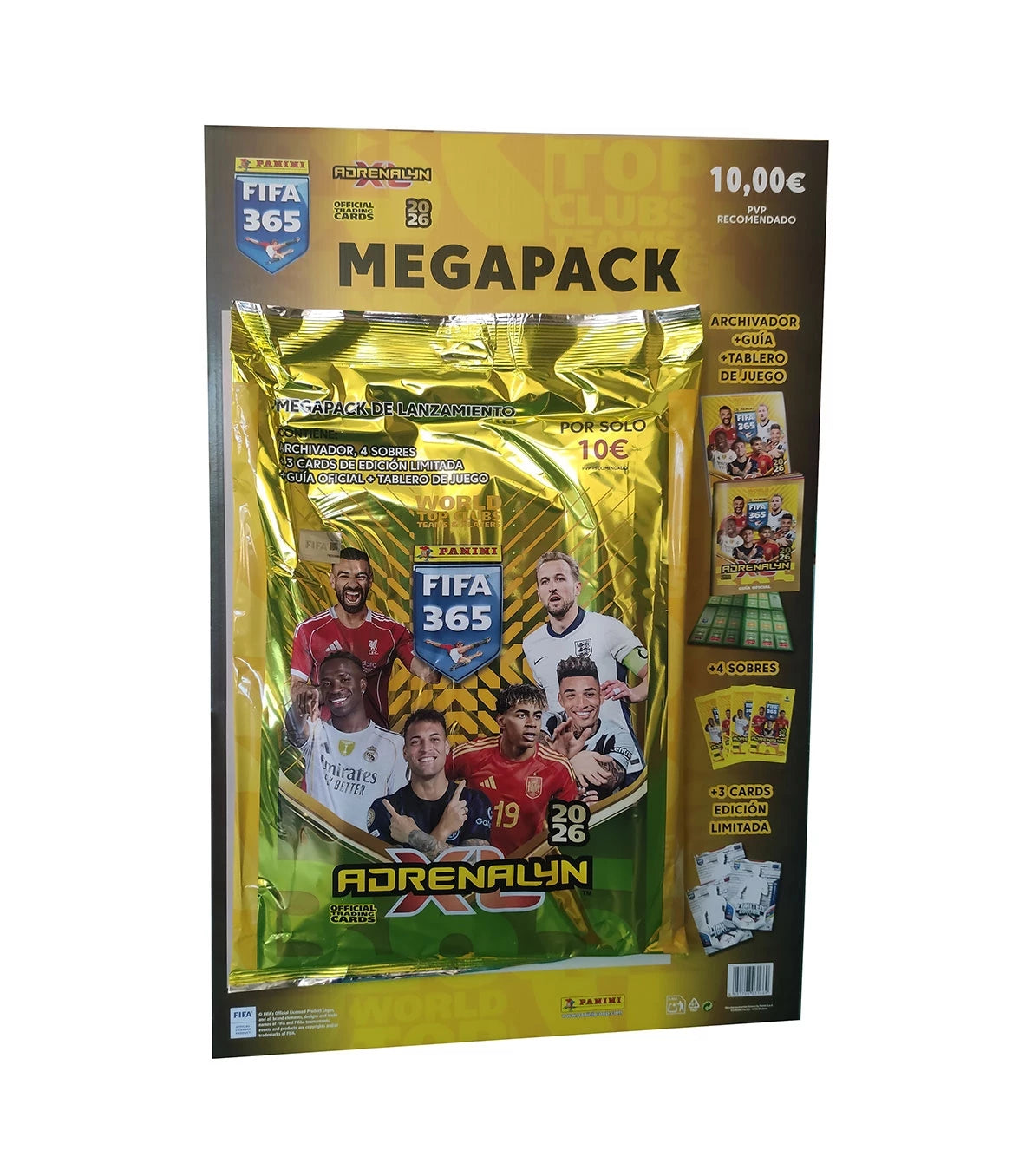 Pack Adrenalyn FIFA 365 2026 TC de Panini Cromos