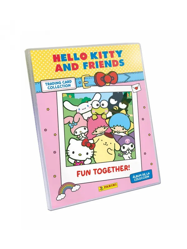 Pack (Archivador +4 sobres +2 cards Ed. Limitada) Hello Kitty and Friends Sanrio - Panini Cromos