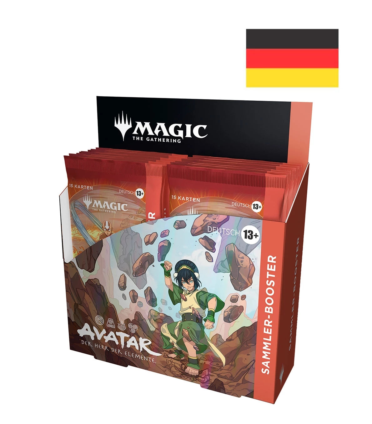 Collector Booster Display (12 sobres) Avatar: The Last Airbender Alemán - Magic The Gathering (Alemán)