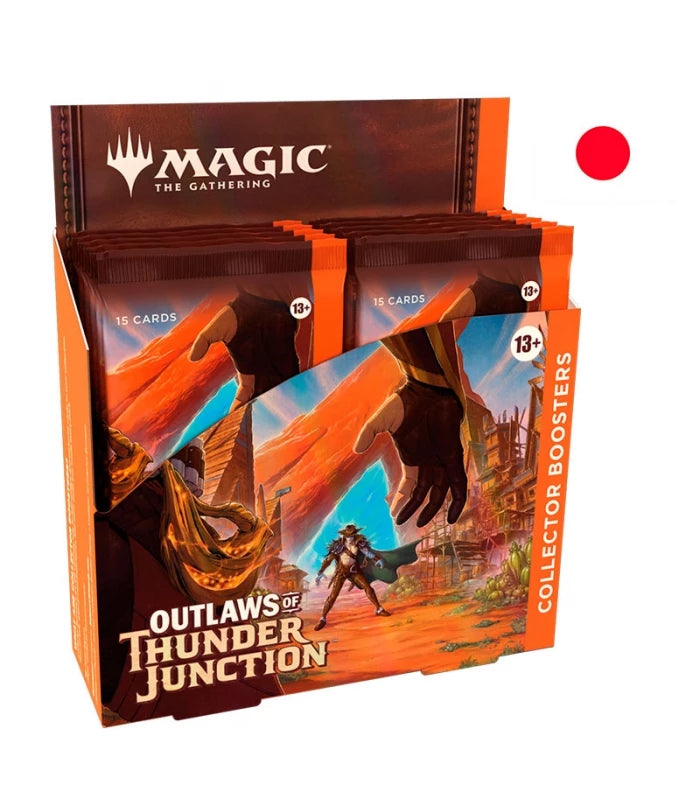 Collector Booster Display (12 sobres) Outlaws of Thunder Junction - Magic The Gathering (Japonés)