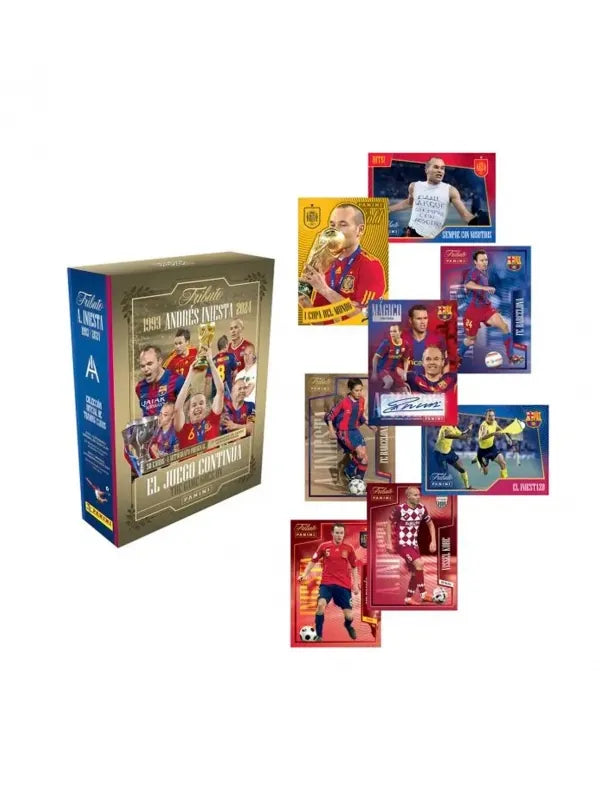 Collector Box - Tributo Andrés Iniesta 1993-2024 - Panini Cromos