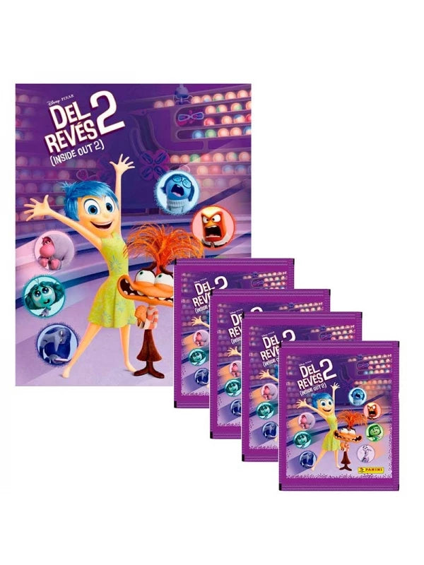Inside Out 2 (Del Revés 2) Pack (Album + 4 SOBRES) de Panini Cromos