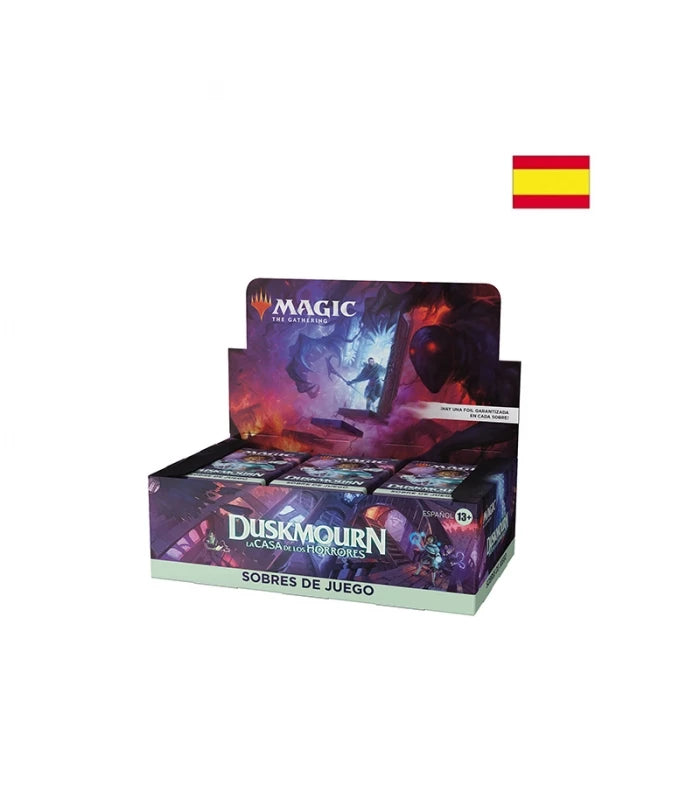 Magic The Gathering Play Booster Display (36 sobres) Duskmourn House of Horrors (Español)