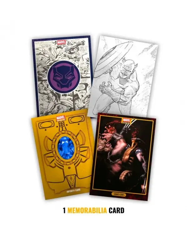 Marvel Anthology Trading Card Treasure Box - Panini Cromos
