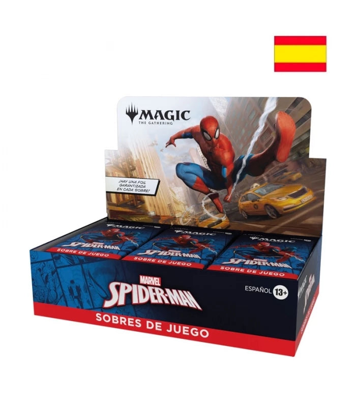 Play Booster Display (30 Sobres) Marvel's Spider-Man - Magic The Gathering (Español)