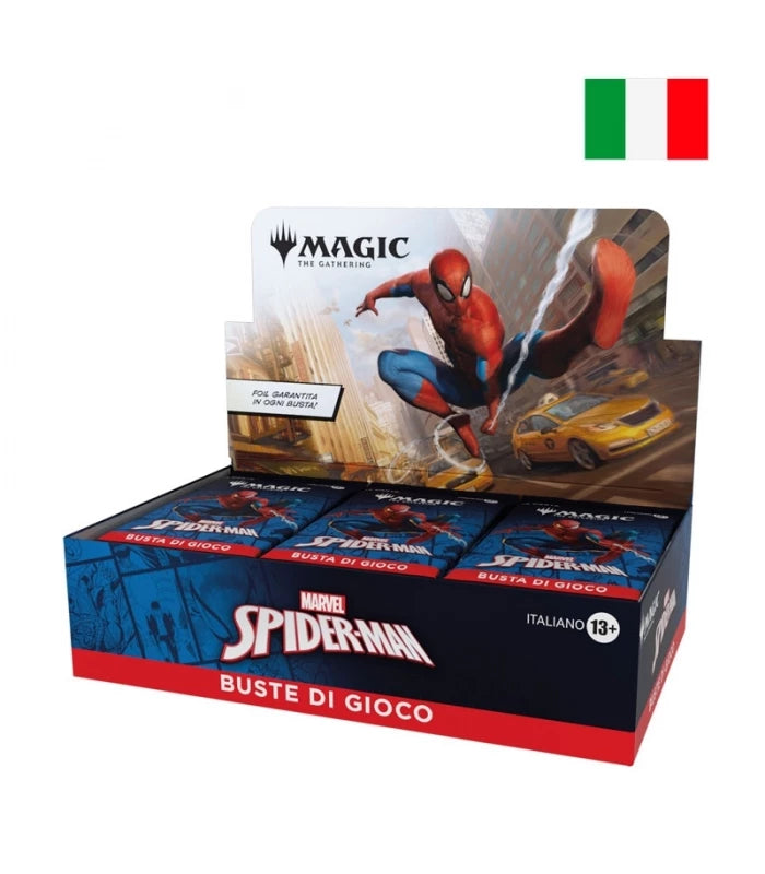 Play Booster Display (30 Sobres) Marvel's Spider-Man - Magic The Gathering (Italiano)