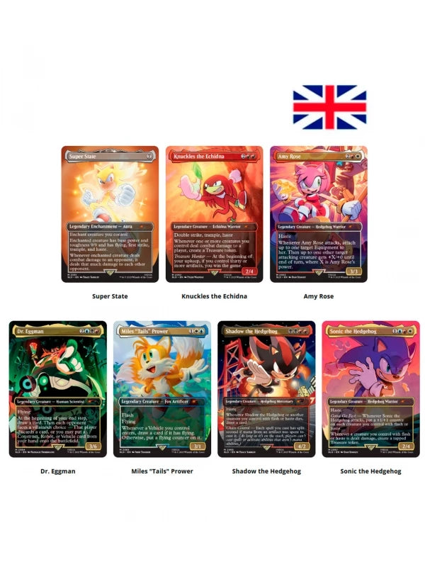Secret Lair x Sonic: Friends and Foes - Magic The Gathering (Inglés)
